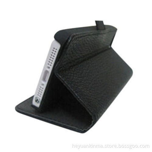 Litchi grain leather case